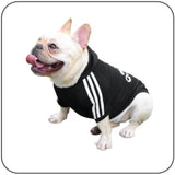 black adidog hoodie