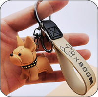 beige keyring