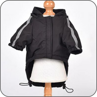 Pupreme Waterproof Hooded Jacket black front